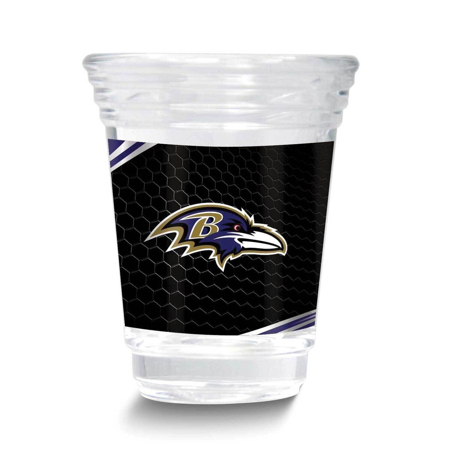 Baltimore Ravens Shot Glass (Aluminum)