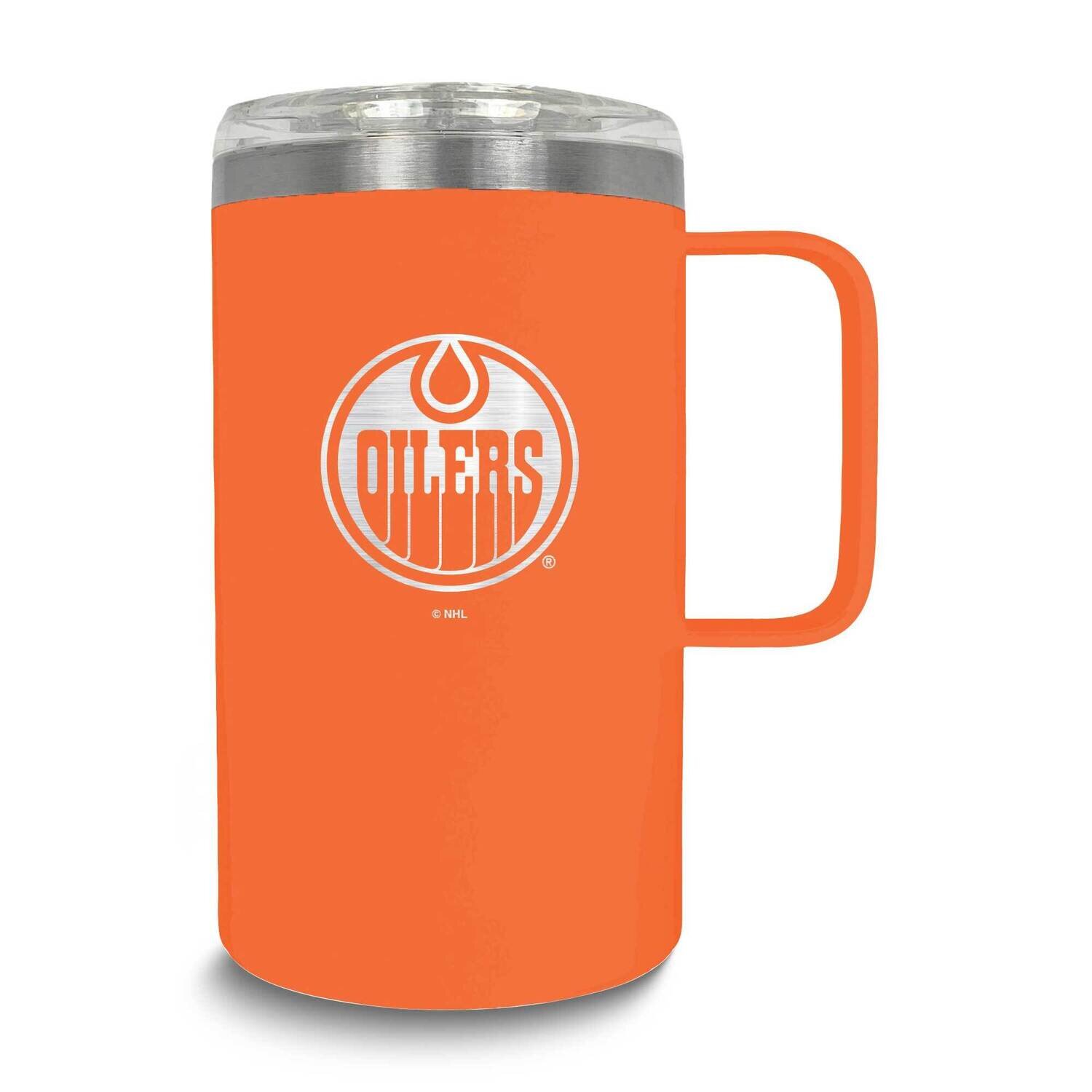 NHL Edmonton Oilers Stainless Steel Hustle Mug GM26110-OIL, MPN: GM26110-OIL, 195568056924