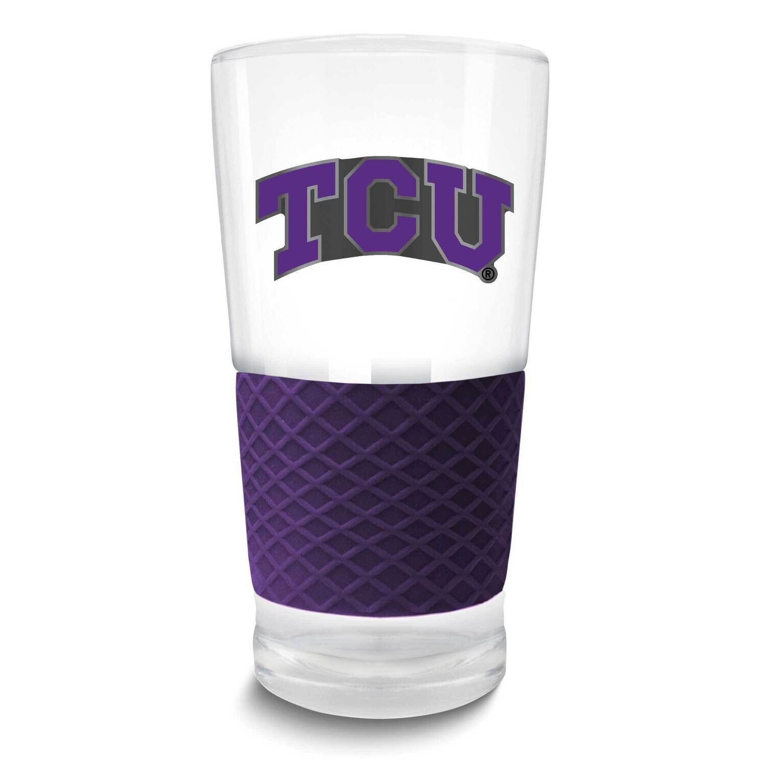 Collegiate Texas Christian University Score Pint Glass GM26126-TCU, MPN: GM26126-TCU, 737538680021