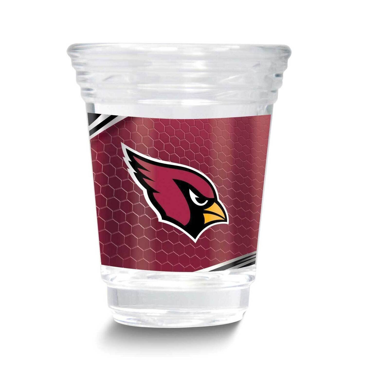 NFL Arizona Cardinals 2oz Square Shot Glass GM26123-CAR, MPN: GM26123-CAR, 737538172977