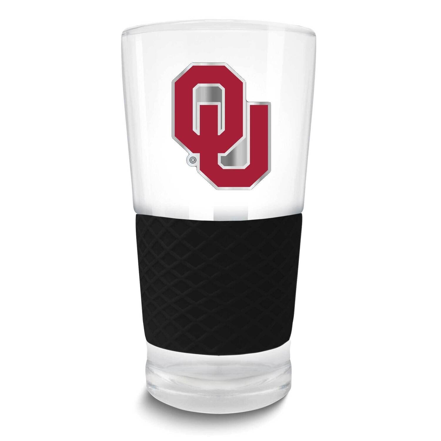 Collegiate Univeristy of Oklahoma Score Pint Glass GM26126-UOK