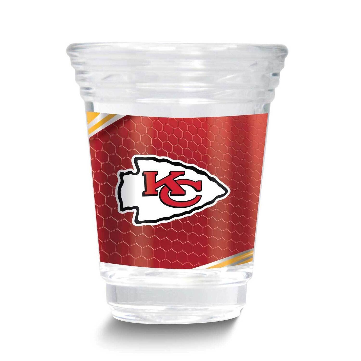 NFL Kansas City Chiefs 2oz Square Shot Glass GM26123-CHF, MPN: GM26123-CHF, 737538173028