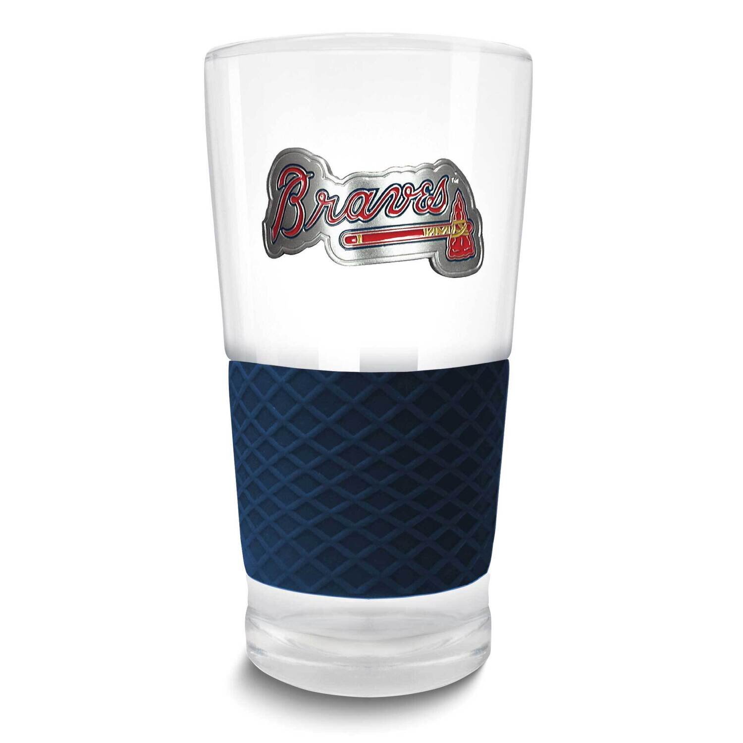 MLB Atlanta Braves Score Pint Glass GM26127-BRA, MPN: GM26127-BRA, 737538253553