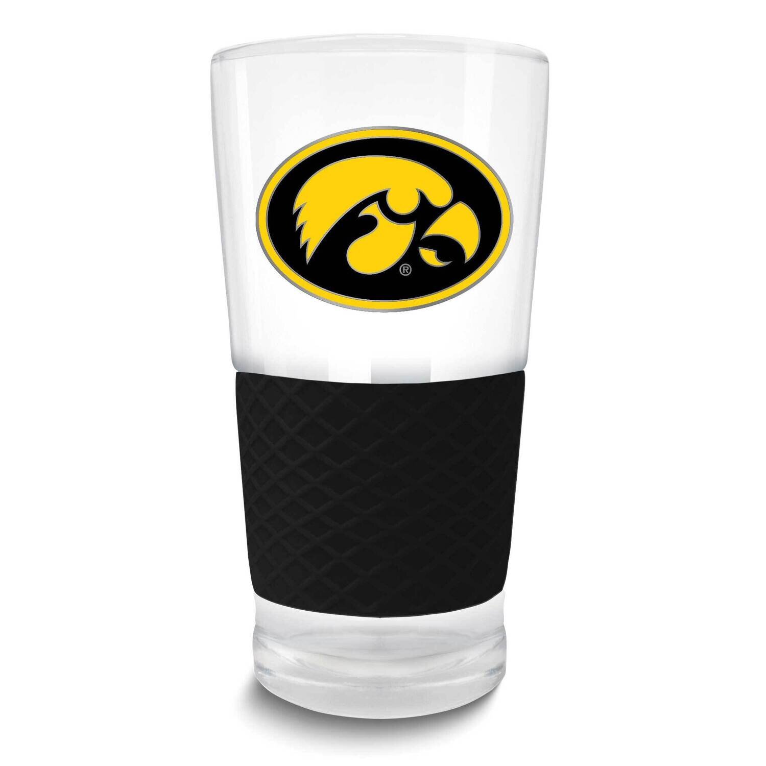 Collegiate Univeristy of Iowa Score Pint Glass GM26126-UIA, MPN: GM26126-UIA, 737538030901