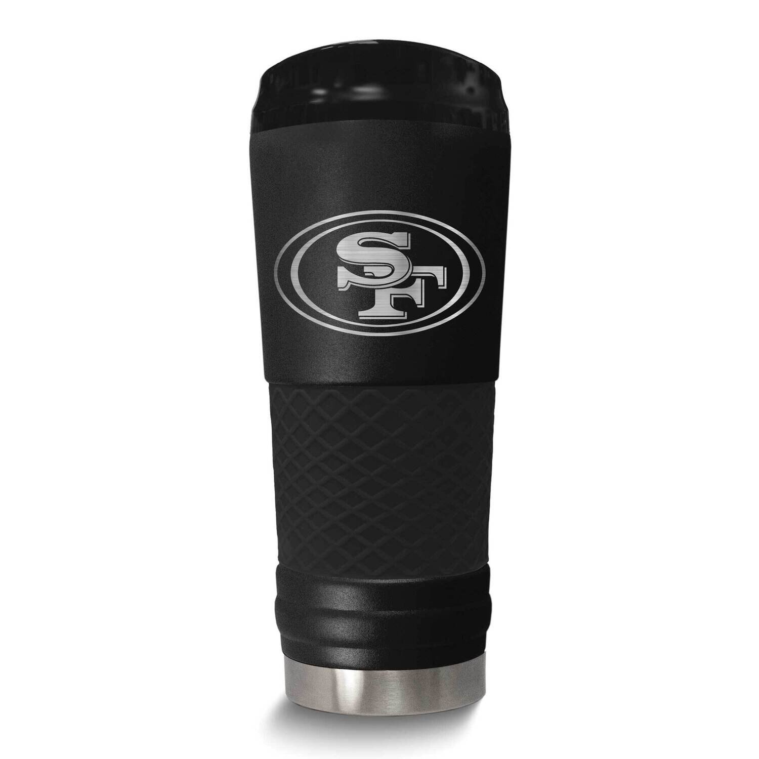 NFL San Francisco 49ERS Stainless Stealth Draft Tumbler GM26132-FOR