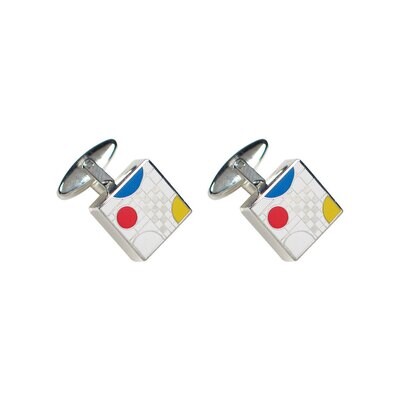 Acme Playhouse White Cufflinks, MPN: A1W58C