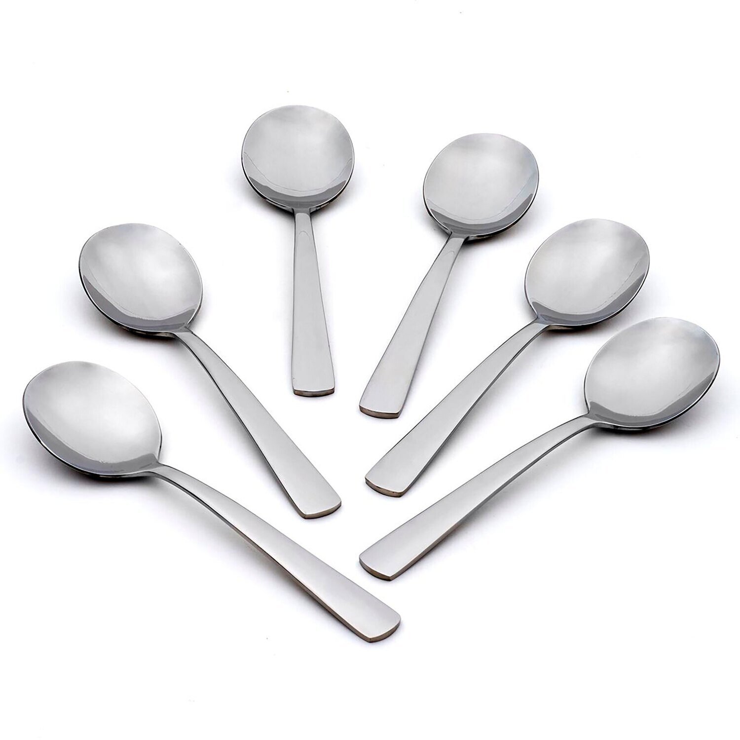Oneida Aptitude Soup Spoons Set of 6 H084006L