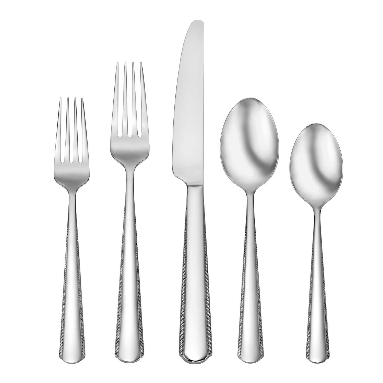 Oneida Gable 42 Piece Flatware Set H242042ABL, MPN: H242042ABL, 79363014092