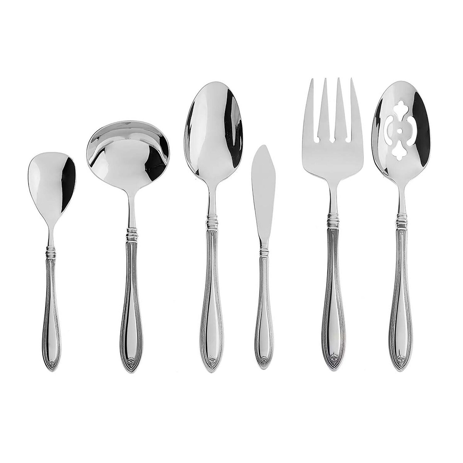 Oneida Sheraton 6 Piece Serving Set 2275006A, MPN: 2275006A, 79363003256