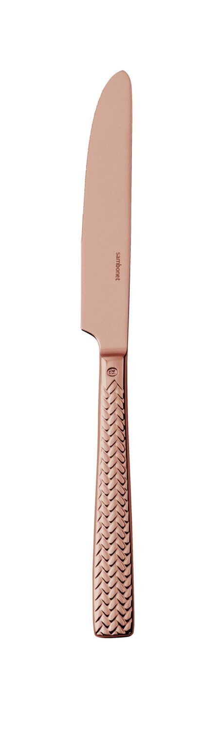 Sambonet Cortina Copper Dessert Knife S.H. 52722C27, MPN: 52722C27, 790955175273