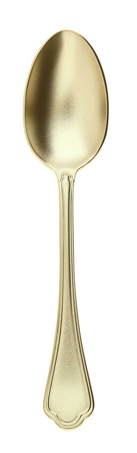 Sambonet Filet Toiras Diamond Pvd White Gold Table Spoon 52956P01, MPN: 52956P01, 790955148529