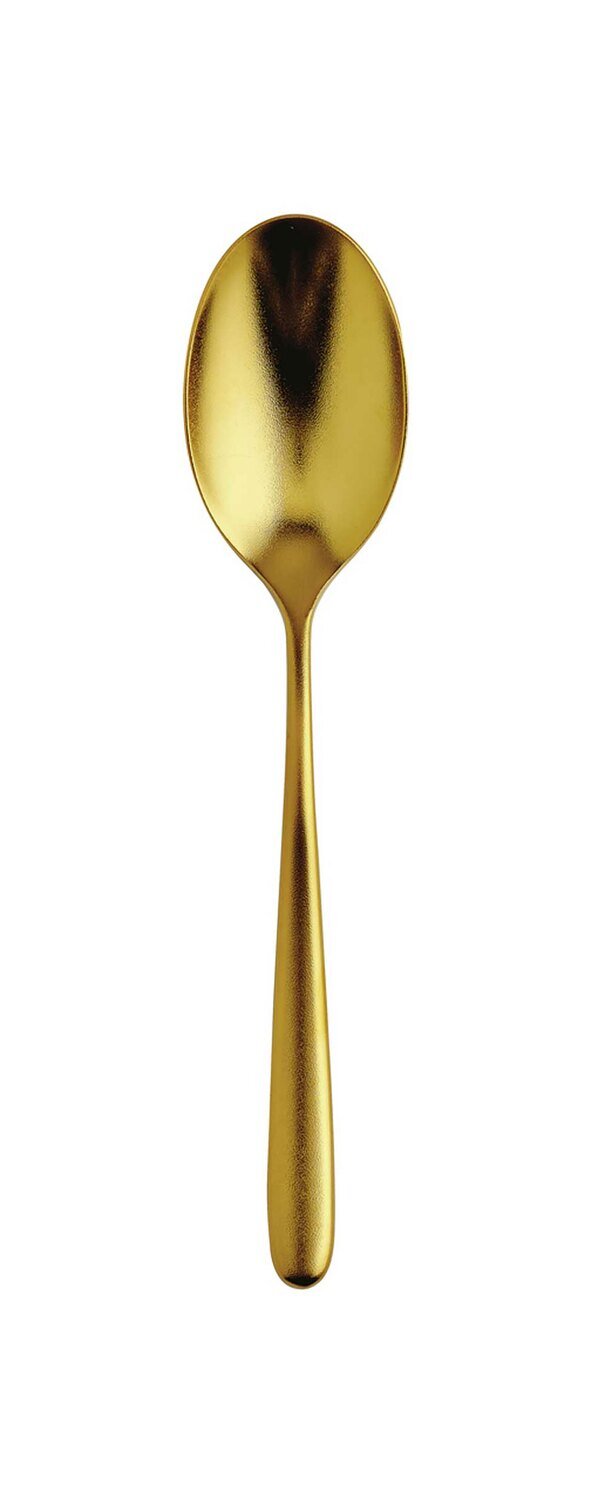 Sambonet Hannah Diamond Pvd Red Gold Dessert Spoon 52920N25, MPN: 52920N25, 790955148659