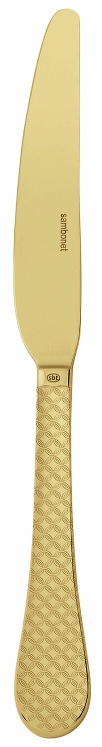 Sambonet Taormina Gold Table Knife 52766G11, MPN: 52766G11, 790955191044