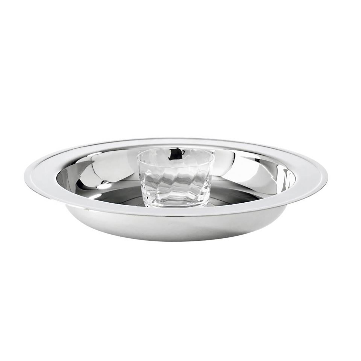 Sambonet Elite Oyster Plate With Crystal 55048-01, MPN: 55048-01, 790955991040