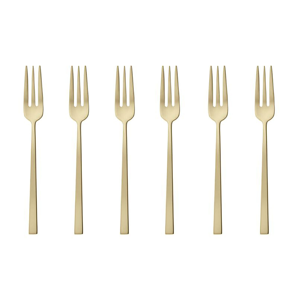 Sambonet Cake &amp; Coffee Gift Box 6 Pastry Forks Rock 52662PA5, MPN: 52662PA5,