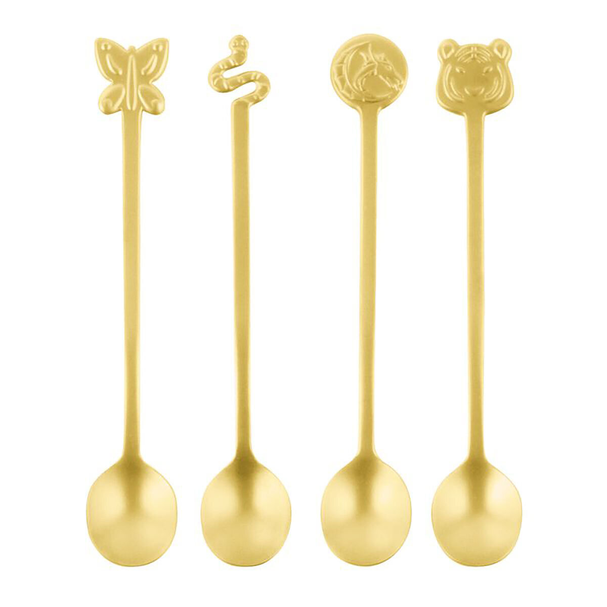 Sambonet Party Fashion Party Spoons 4 Piece Giftboxed 52649G41, MPN: 52649G41, 790955000000