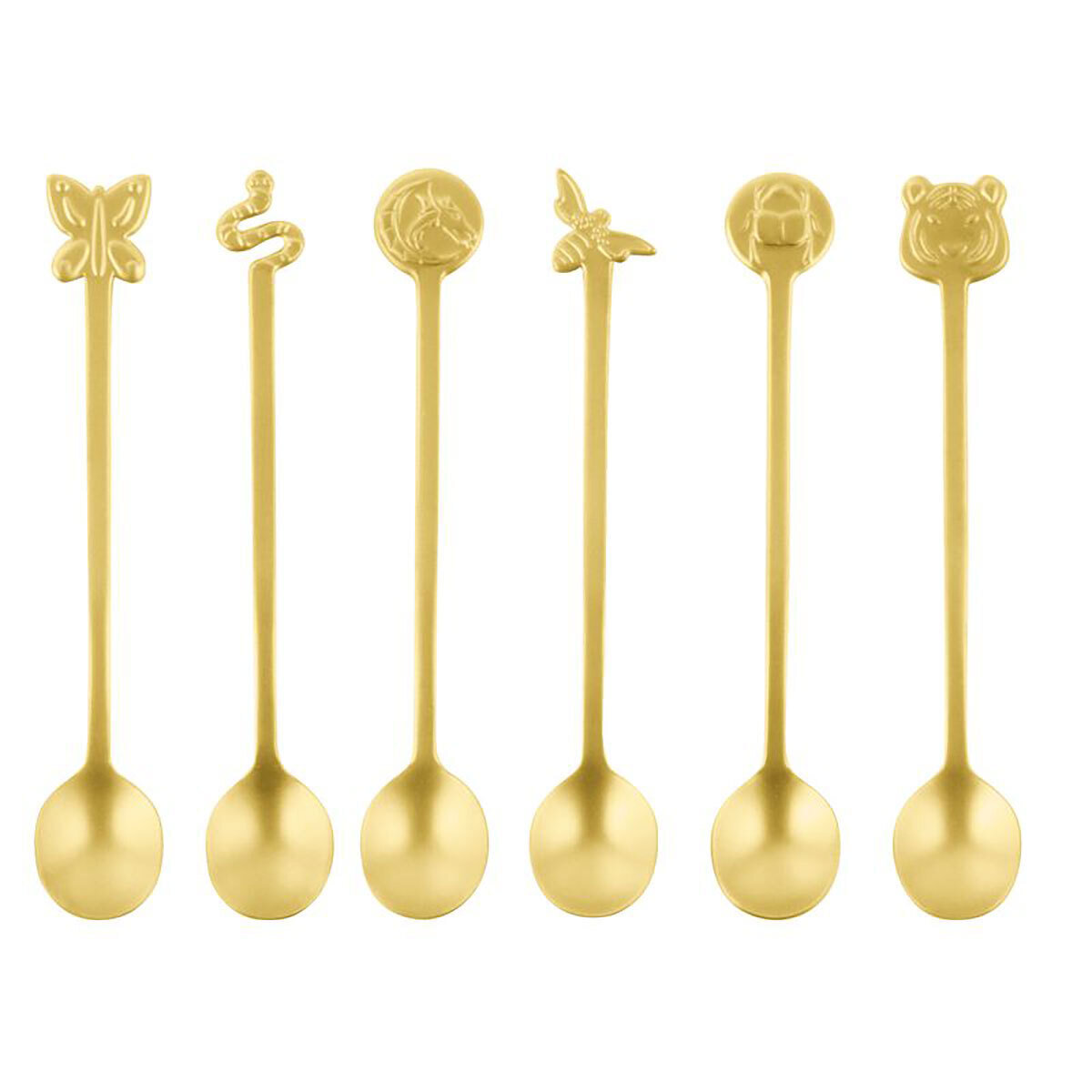 Sambonet Party Fashion Party Spoons 6 Piece Giftboxed 52649G42, MPN: 52649G42, 790955000000