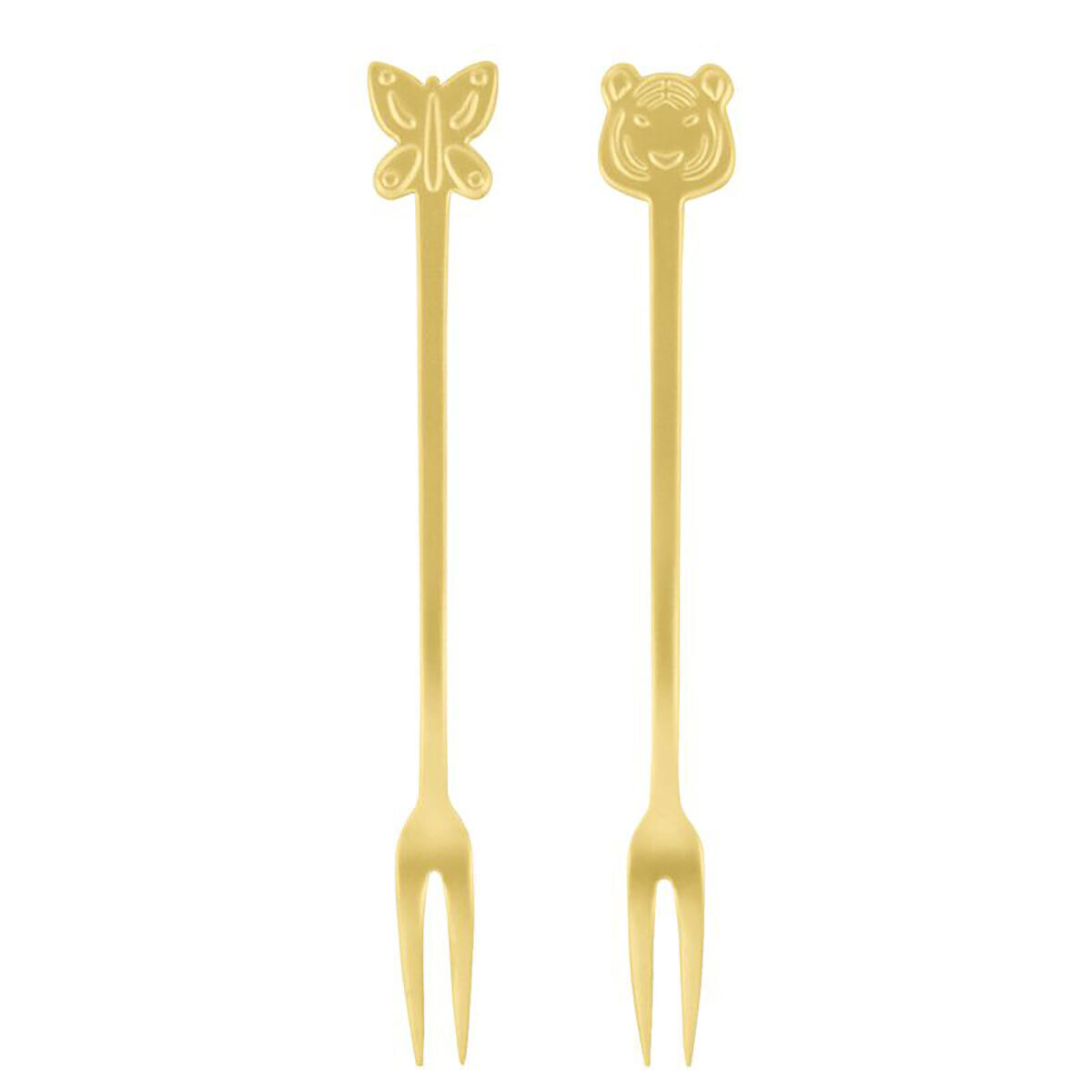 Sambonet Party Fashion Set 2 Party Forks 52649G50, MPN: 52649G50,