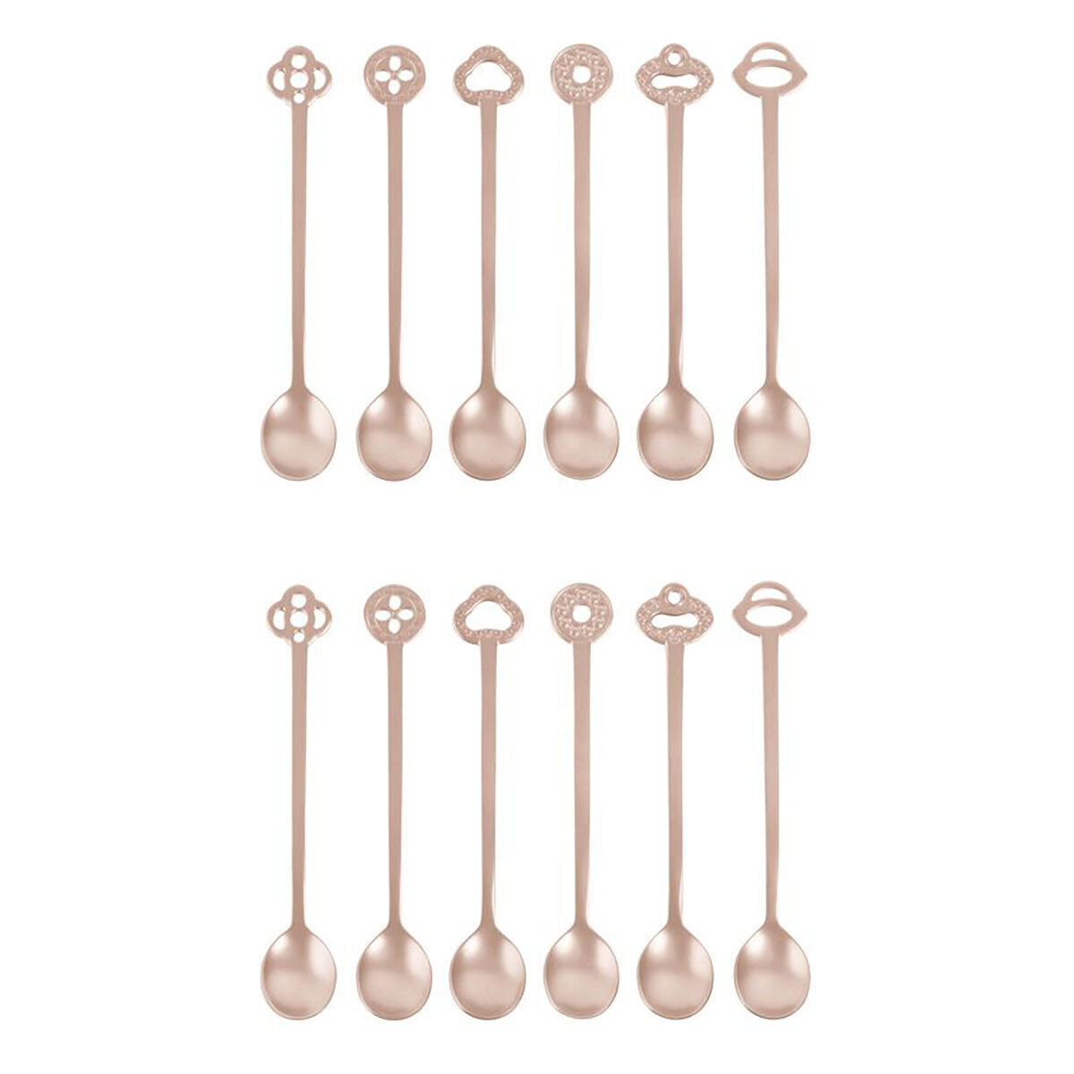 Sambonet Party Fashion Set 12 Party Spoons 52649P03, MPN: 52649P03,