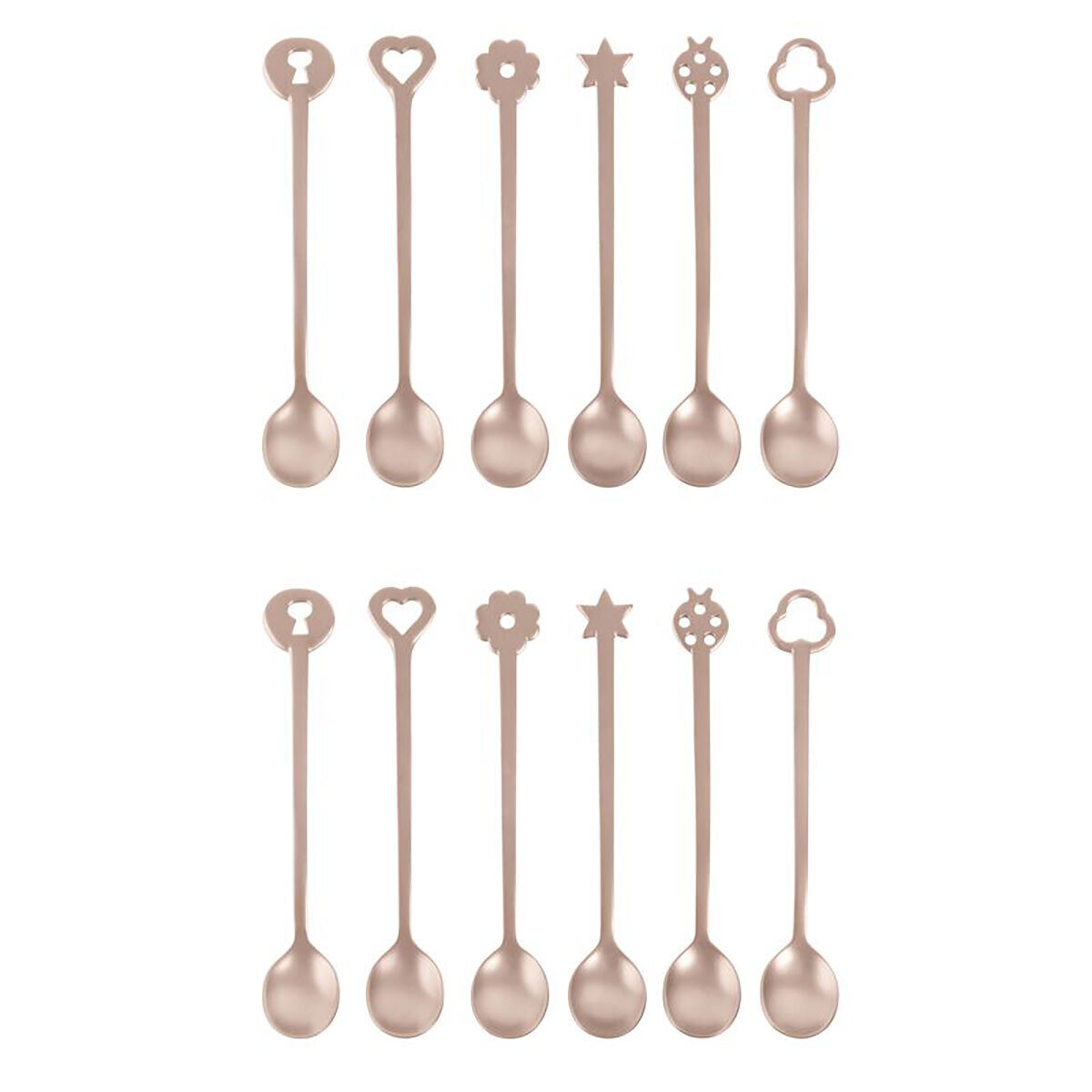 Sambonet Party Fashion Set 12 Party Spoons 52649P23, MPN: 52649P23,