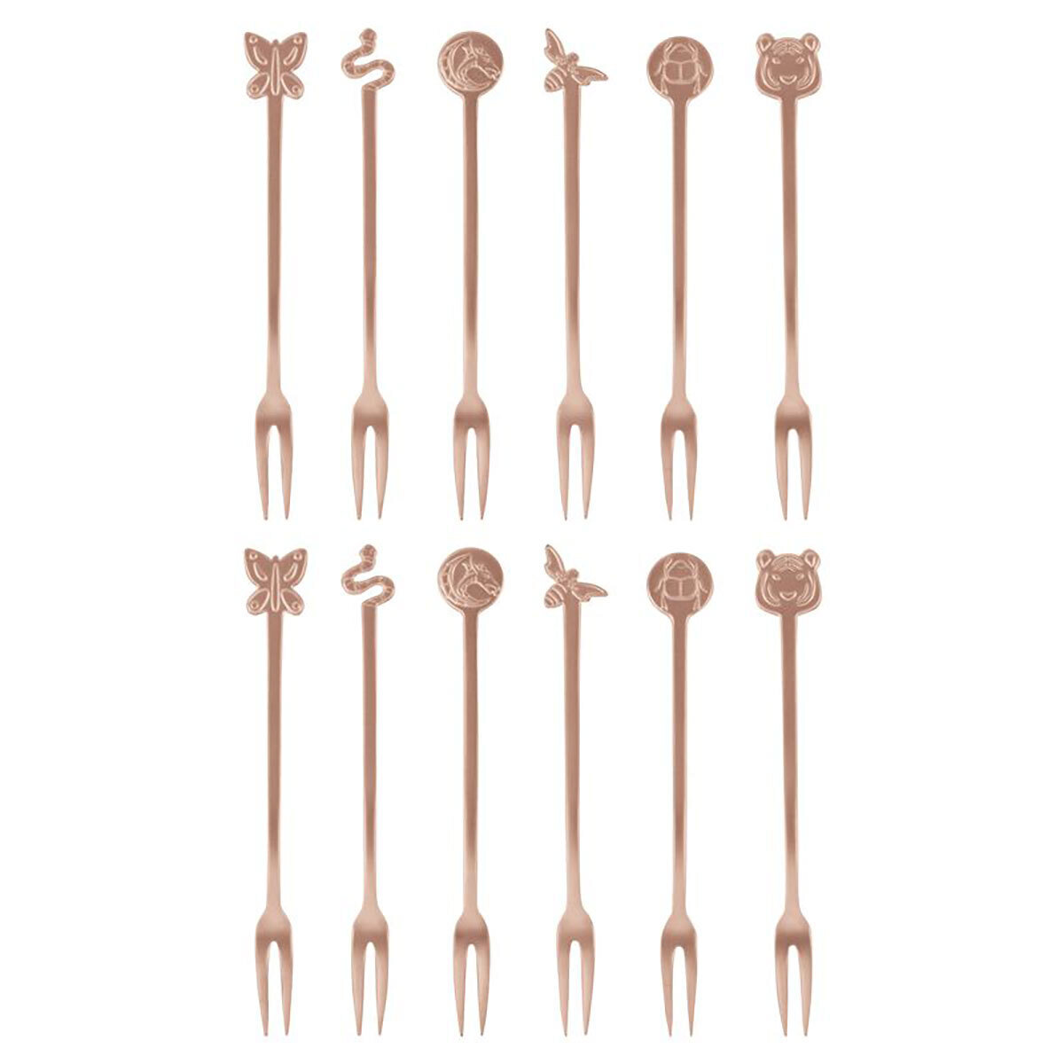 Sambonet Party Fashion Party Forks 12 Piece Giftboxed 52649R53