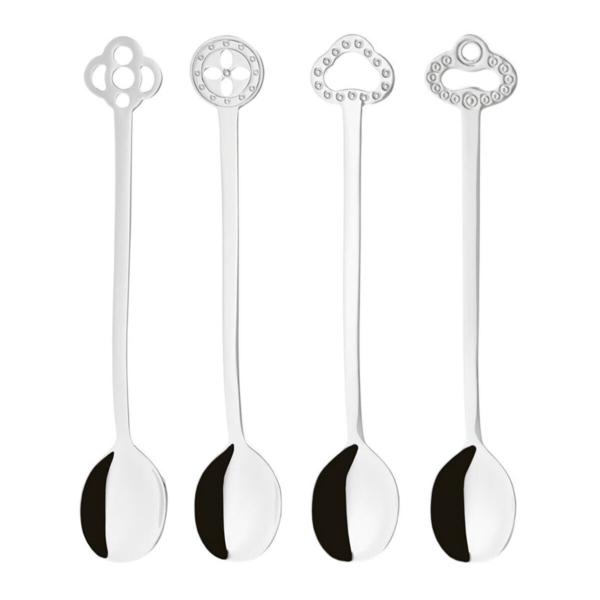 Sambonet Party Oriental Set 4 Party Spoons 52549C01, MPN: 52549C01,