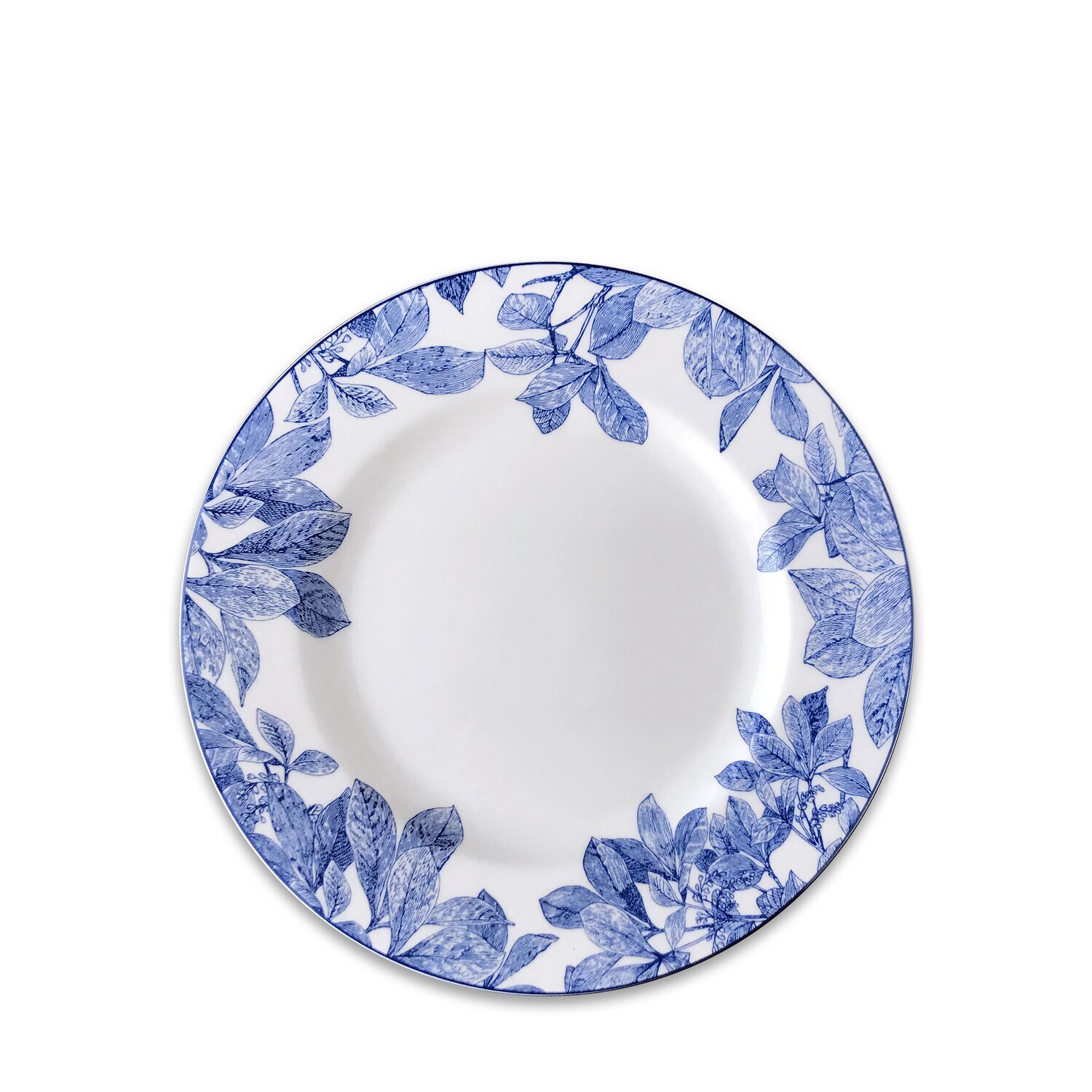 Caskata Arbor Rimmed Salad Plate Blue SALA-250
