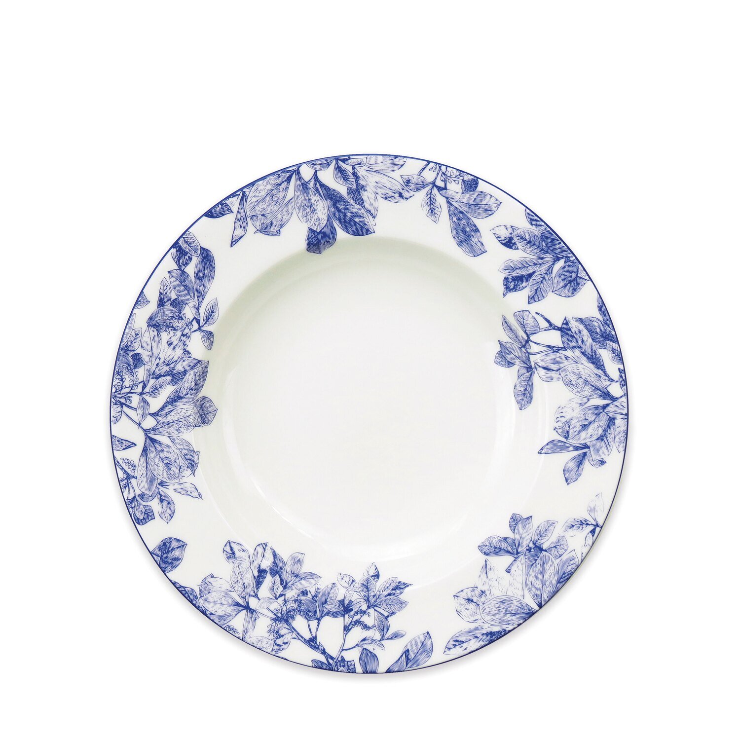 Caskata Arbor Rimmed Soup Bowl Blue SOUP-250, MPN: SOUP-250, 817325016551