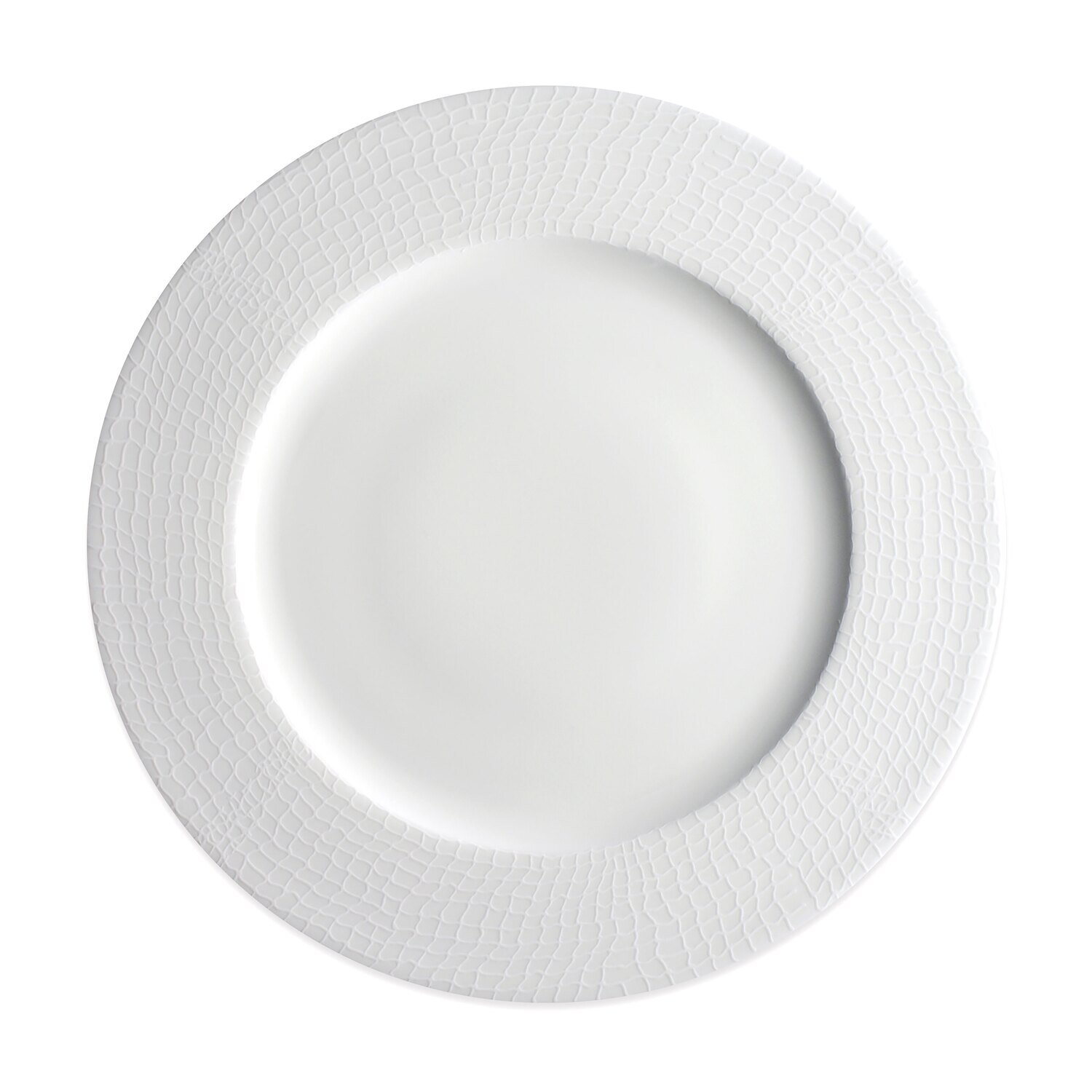 Caskata Catch Rimmed Dinner Plate White DINA-750, MPN: DINA-750, 817325018562