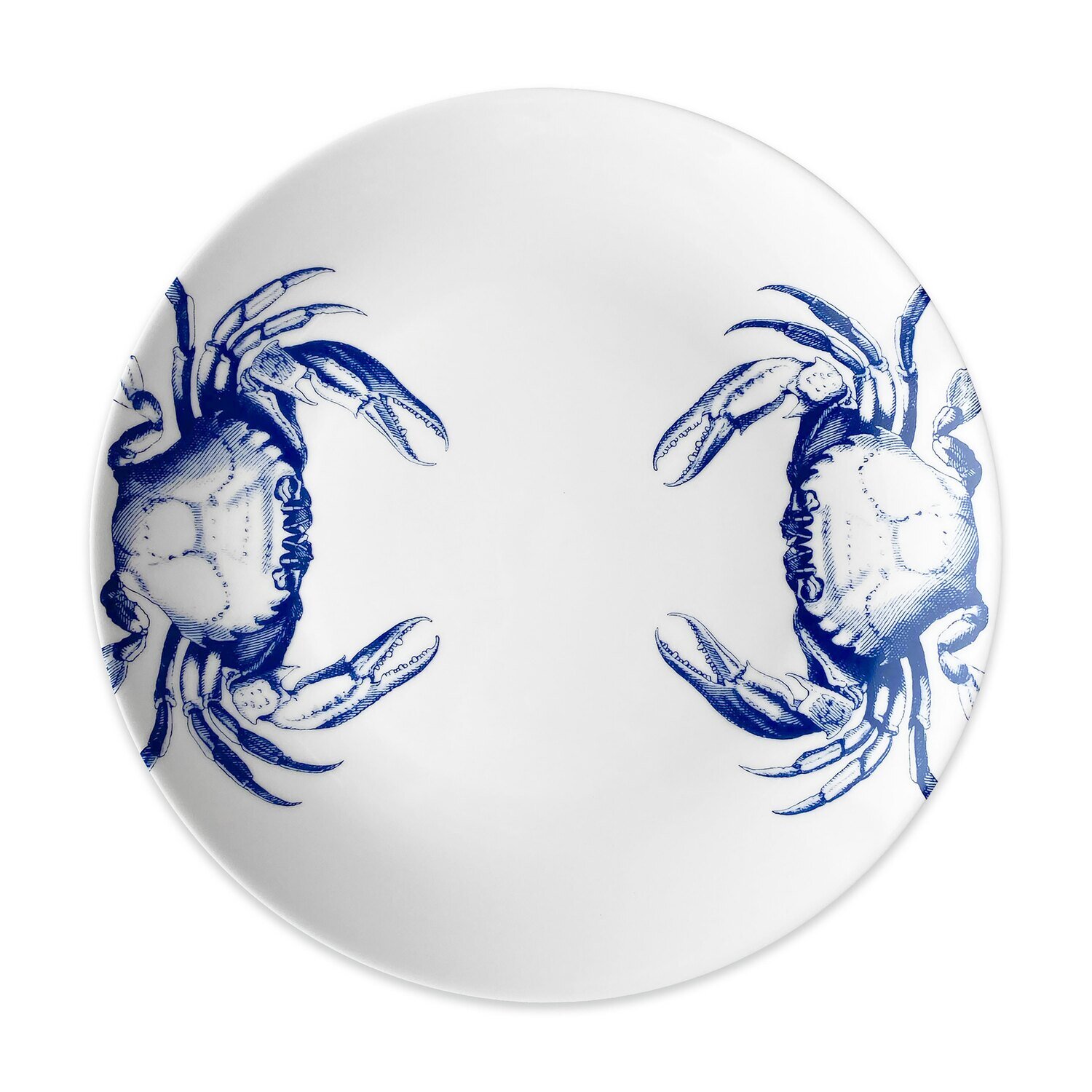 Caskata Crab Coupe Dinner Plate Blue DINA-340, MPN: DINA-340, 817325013482