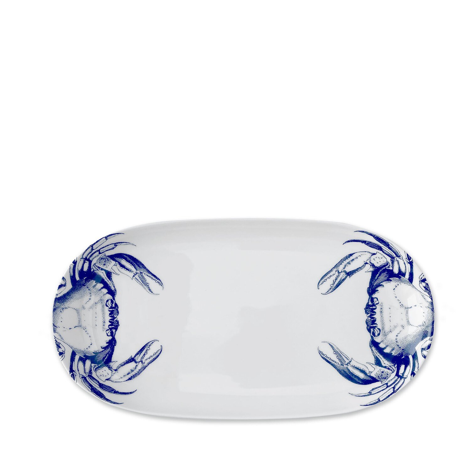 Caskata Crab Small Oval Platter Blue SMOVL-340, MPN: SMOVL-340, 817325012607