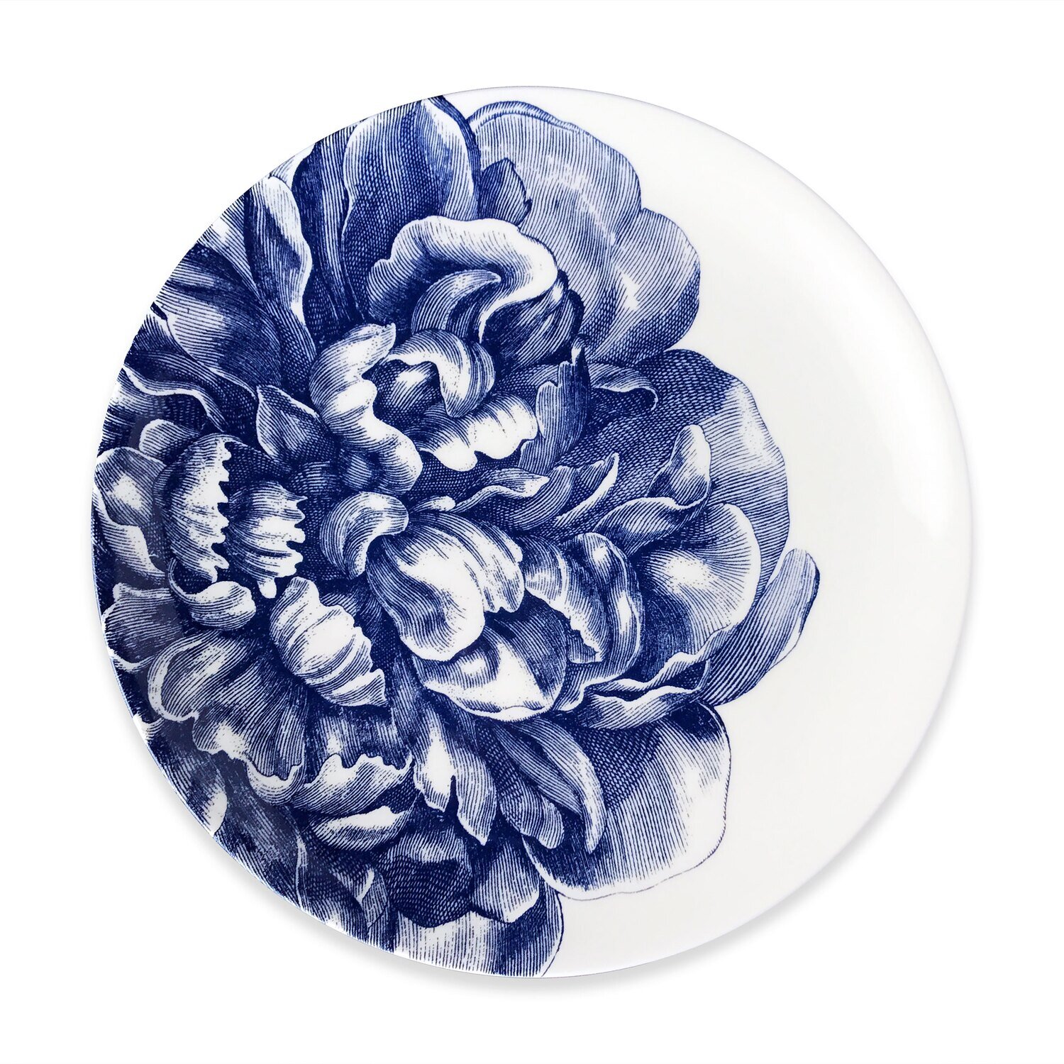 Caskata Peony Coupe Dinner Plate Plate Blue DINA-867, MPN: DINA-867, 816666026656