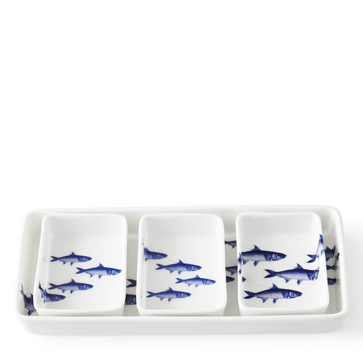 Caskata School of Fish 4pc. Serving Set Blue RTST-420, MPN: RTST-420, 817325011136