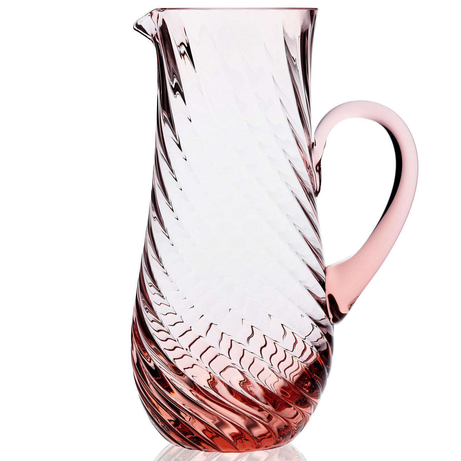 Caskata Quinn Optic Pitcher Rose GL-OPITCHER-30, MPN: GL-OPITCHER-30, 817325013956