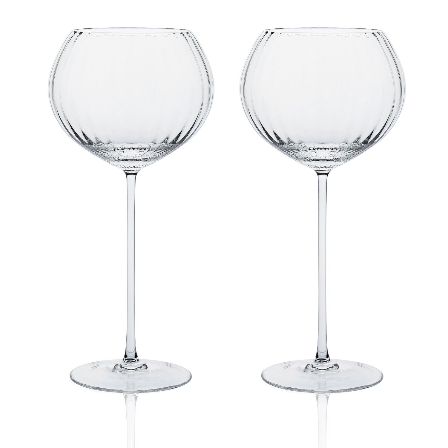Caskata Quinn Optic Red Wine Glasses Set of 2 Clear GL-ORWIN-000, MPN: GL-ORWIN-000, 817325012232
