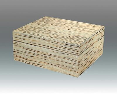 Tizo Lines Jewelry Box with Tray Inside, MPN: FS770WHBX,