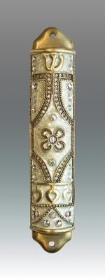 Tizo Mezuzah Old Timer Shiny Ivory, MPN: RS8450MZ,