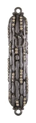 Tizo Mezuzah Black Antique Bamboo, MPN: RS376BMZ,