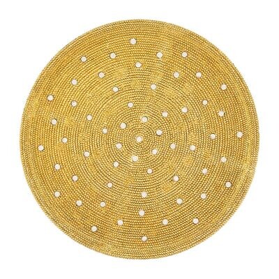 Tizo Dots Coaster Mesh Gold, MPN: RS407GLCO,