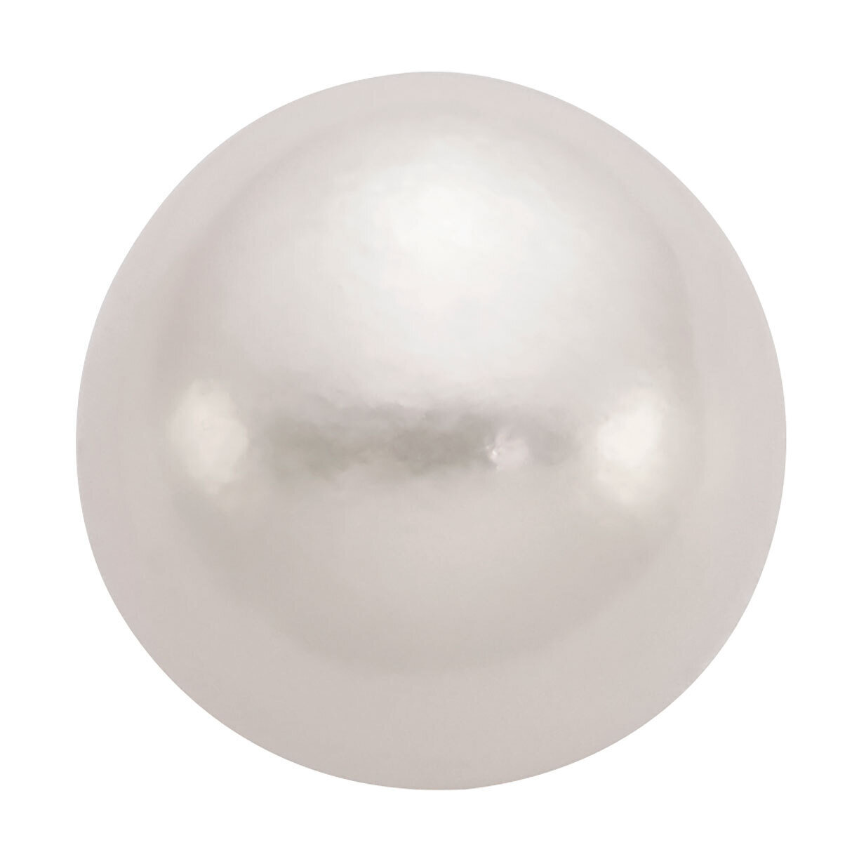 Akoya Pearl Cultured White 7.5mm Half Drilled AA Quality AP-0750-PLH-WH-AA