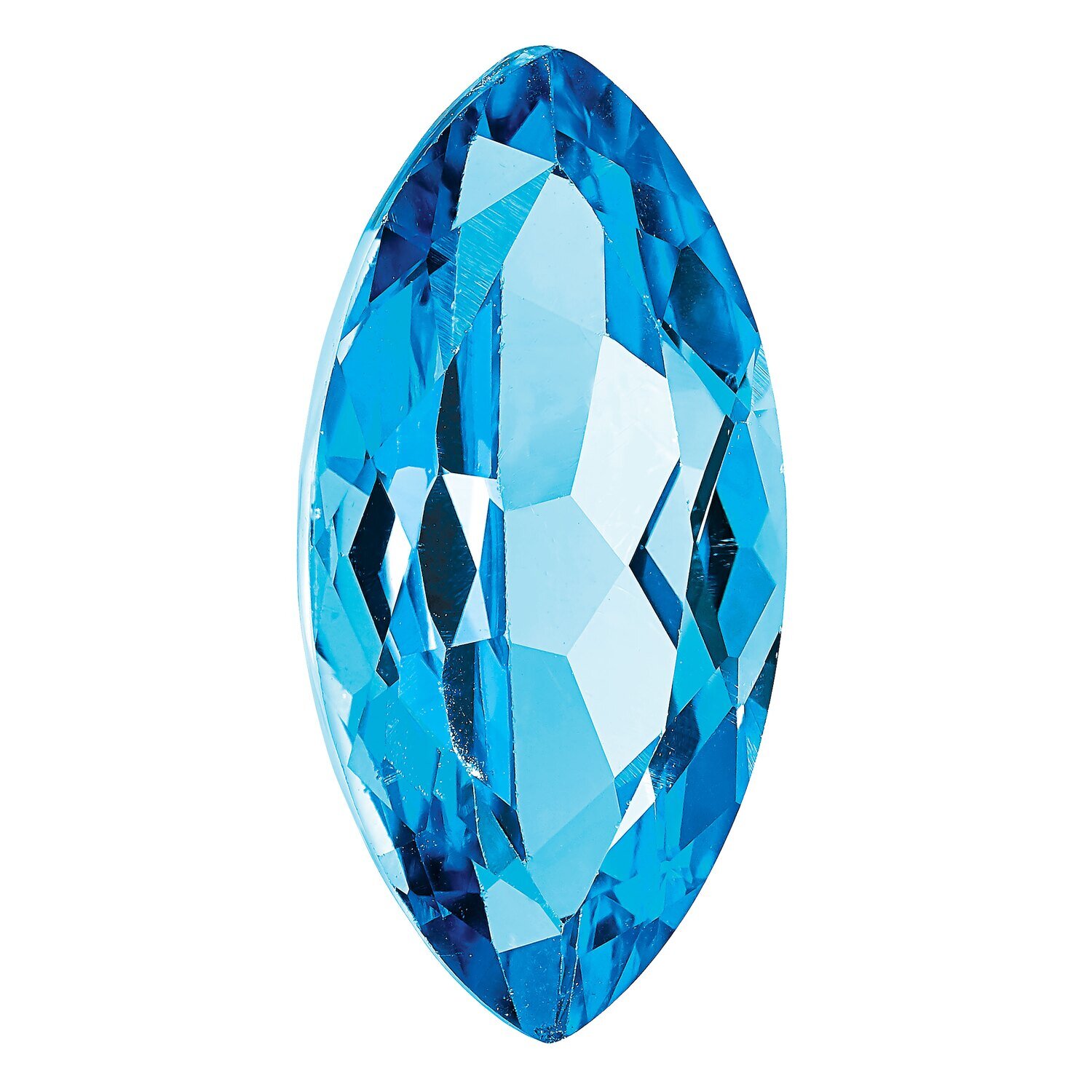 Blue Topaz 5X2.5mm Marquise AA Quality Gemstone BT-05025-MQF-AA, MPN: BT-05025-MQF-AA,
