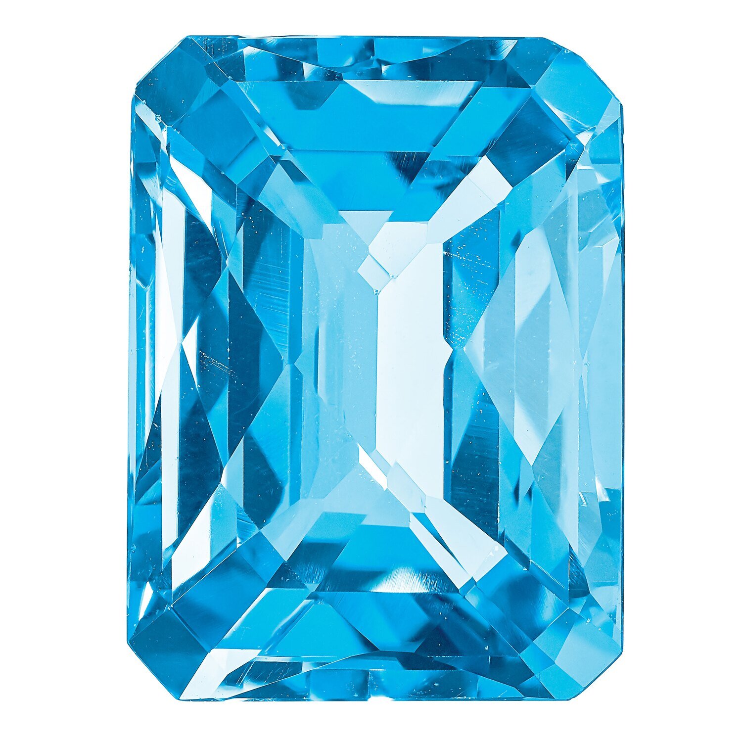Blue Topaz 11X9mm Octagon Checkerboard AA Quality Gemstone BT-1109-OCX-AA, MPN: BT-1109-OCX-AA,