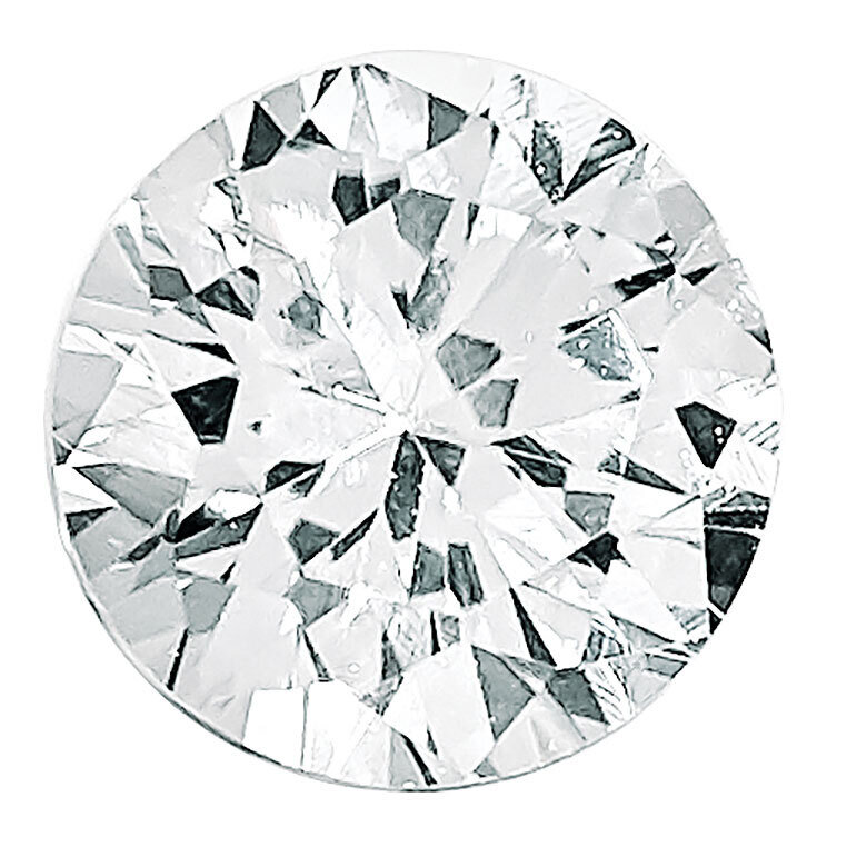 Created Sapphire White 1.50mm Round Gemstone CS-0150-RDF-WH