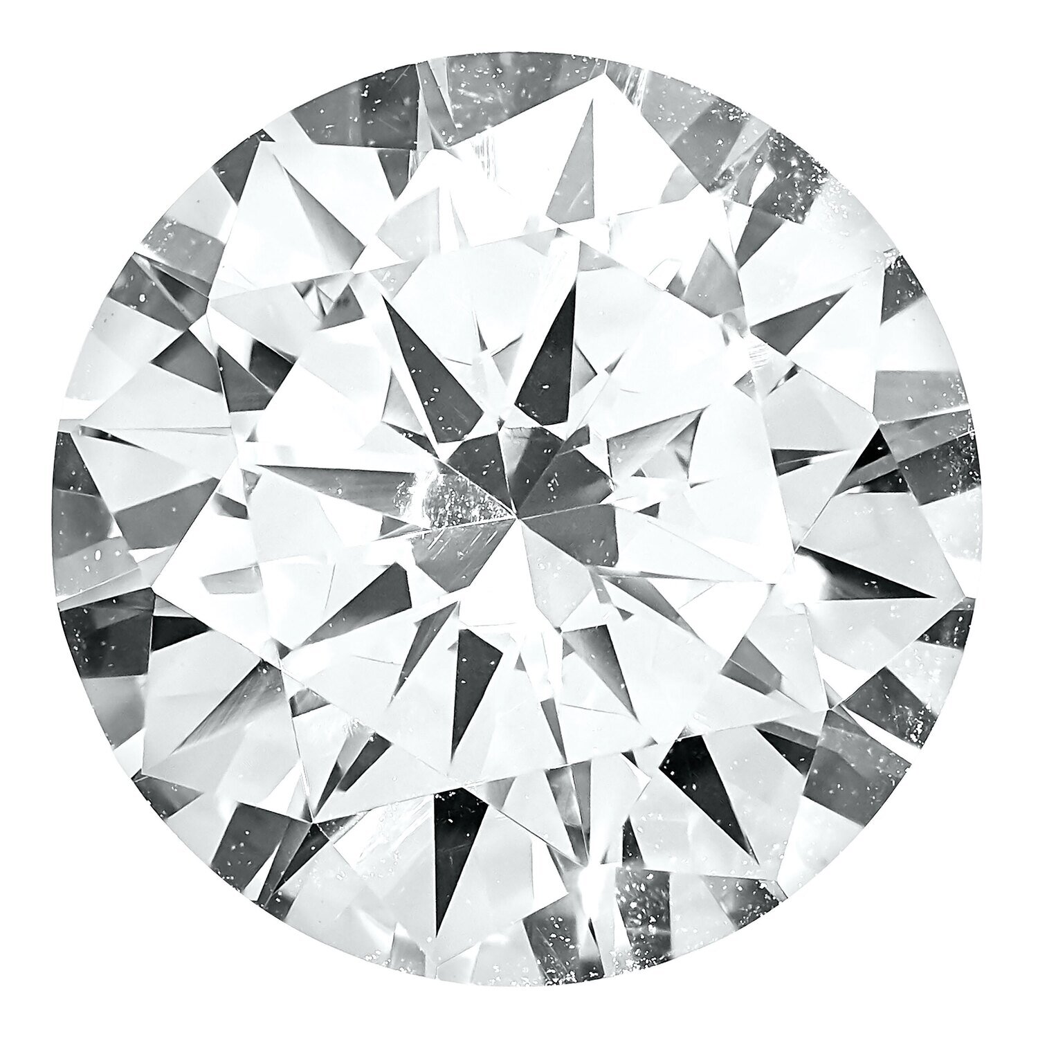 Cubic Zirconia White 2.75mm Round AAA Quality Gemstone CZ-0275-RDF-WH-AAA, MPN: CZ-0275-RDF-WH-AAA,