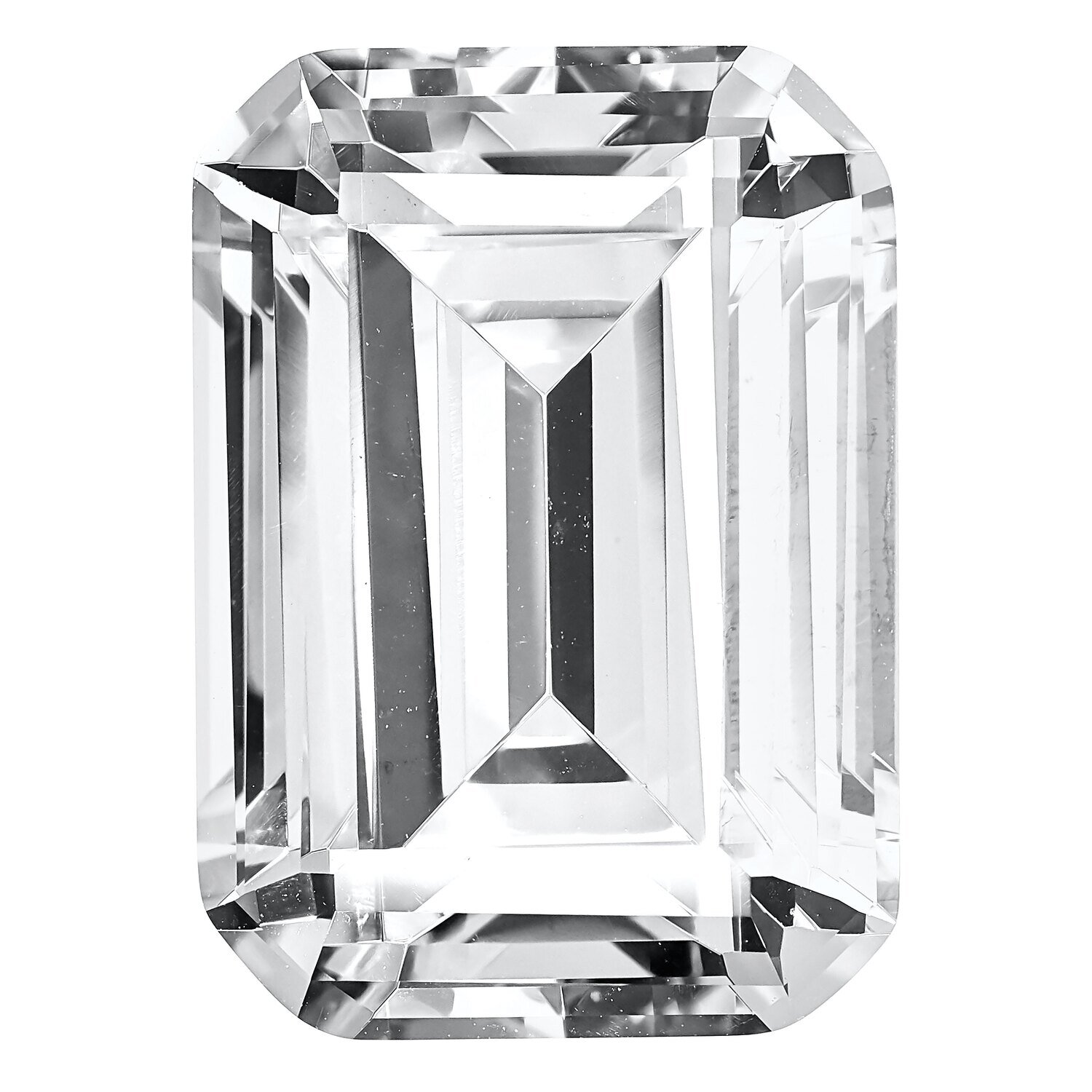 Cubic Zirconia White 9X7mm Emerald Cut A Quality Gemstone CZ-0907-OCE-WH-A