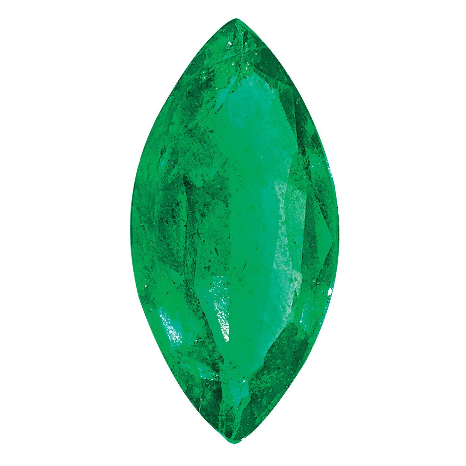 Emerald 3X1.5mm Marquise A Quality Gemstone EM-03015-MQF-A, MPN: EM-03015-MQF-A,