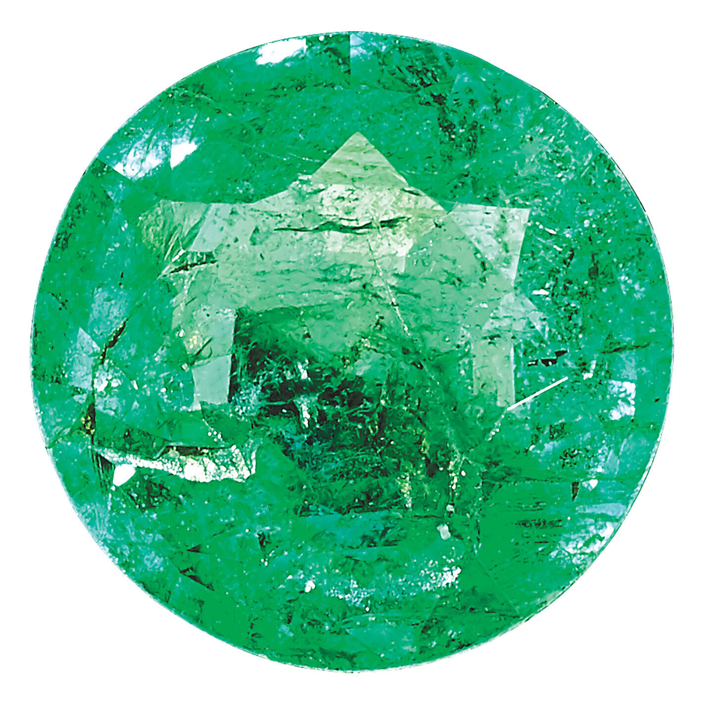 Emerald 3mm Round A Quality Gemstone EM-0300-RDF-A, MPN: EM-0300-RDF-A,