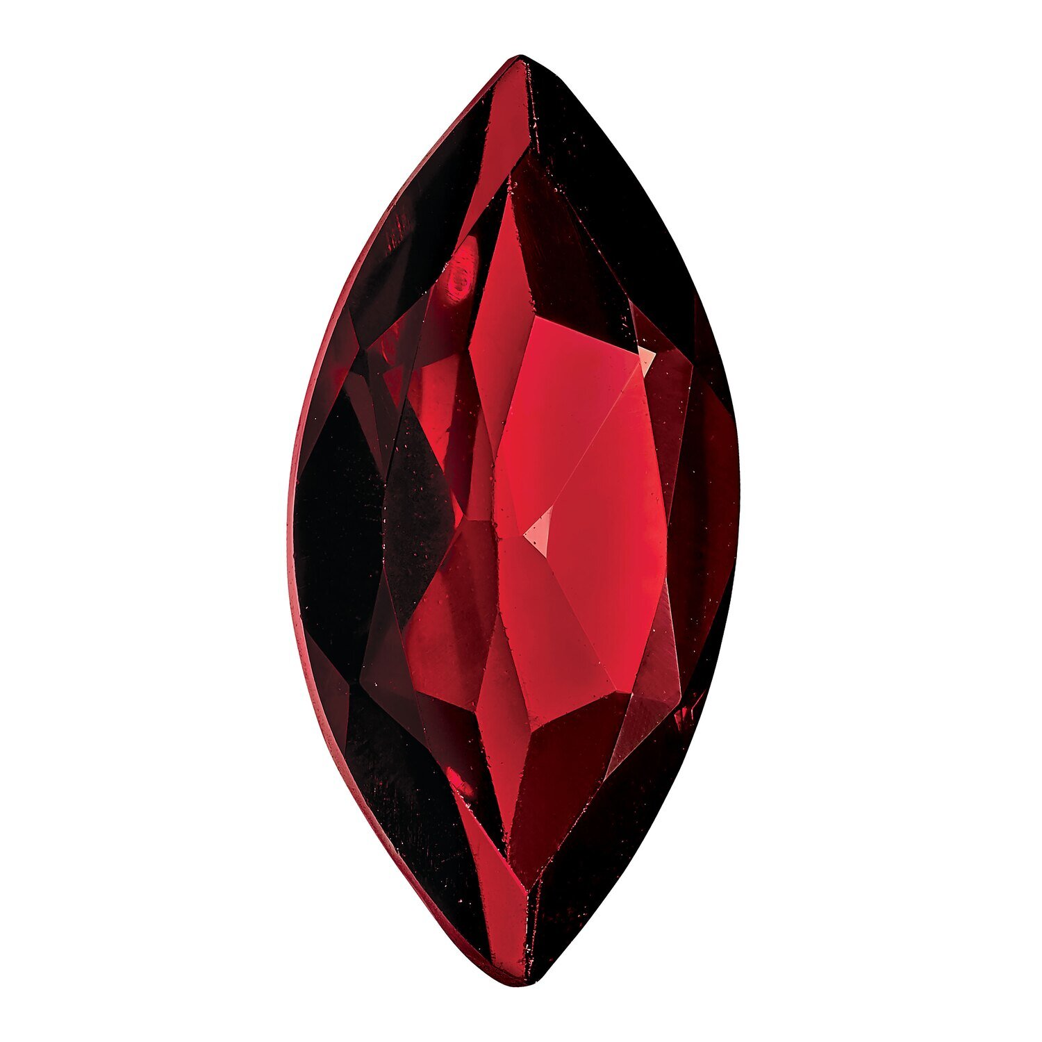 Garnet 7X3.5mm Marquise AA Quality Gemstone GA-07035-MQF-AA, MPN: GA-07035-MQF-AA,