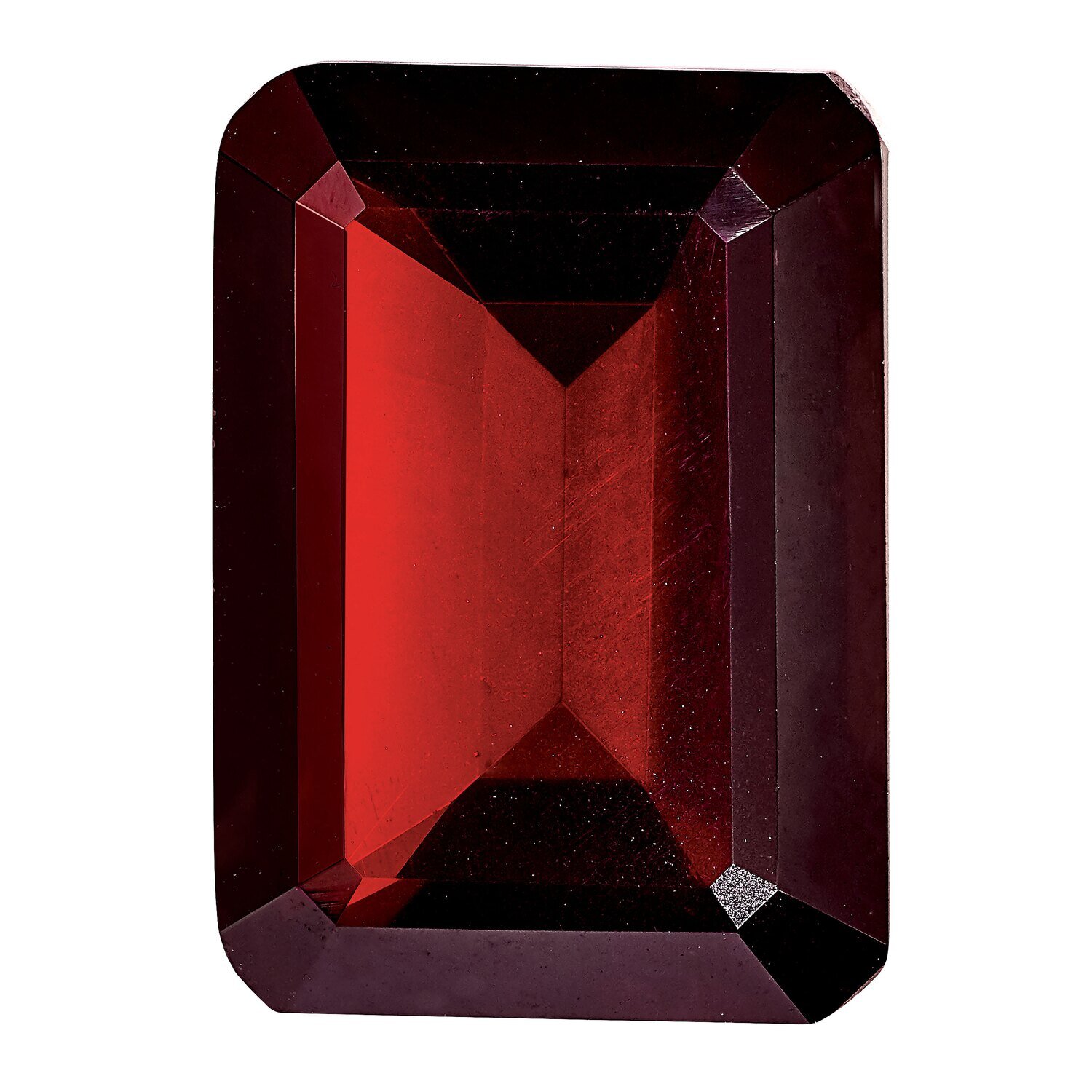 Garnet 8X6mm Emerald Cut AA Quality Gemstone GA-0806-OCE-AA, MPN: GA-0806-OCE-AA,