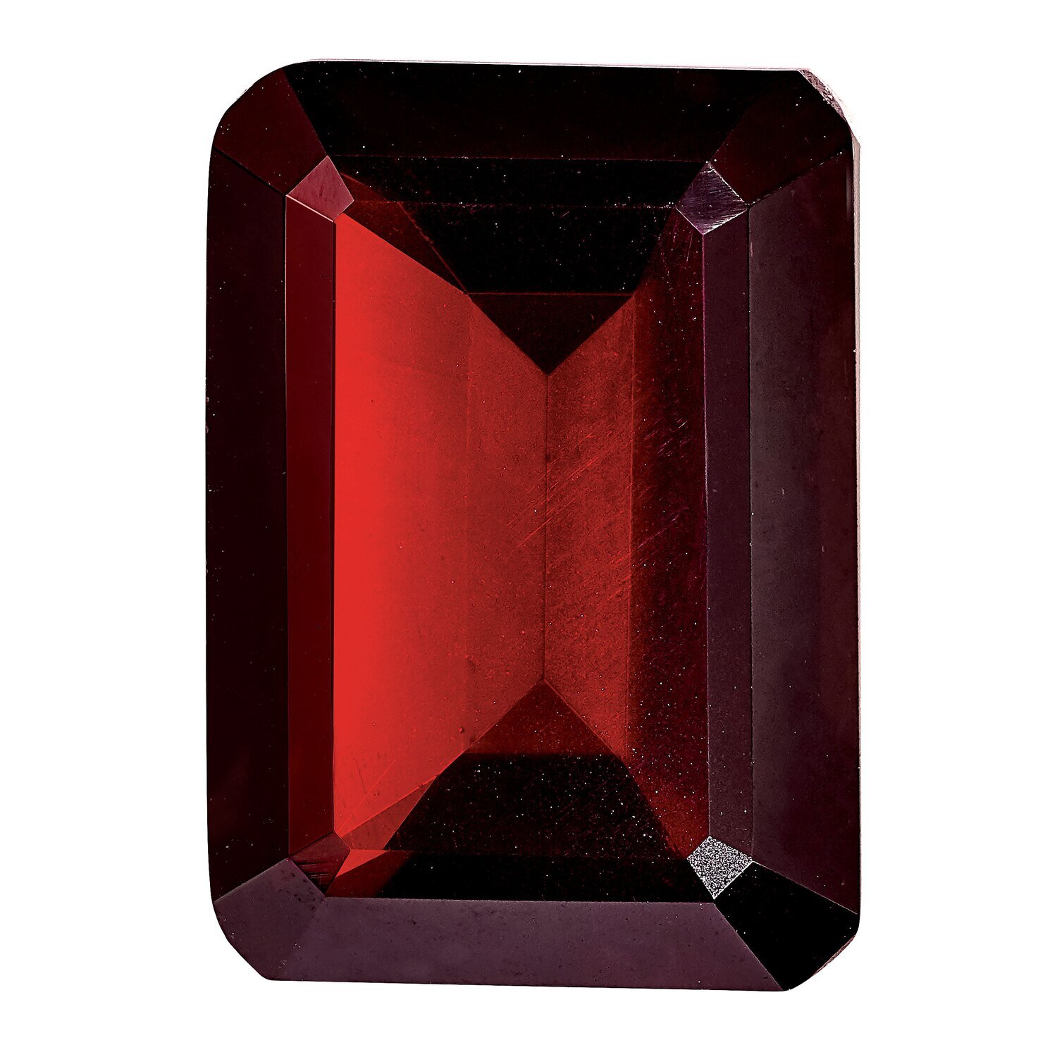 Garnet 7X5mm Emerald Cut AA Quality Gemstone GA-0705-OCE-AA, MPN: GA-0705-OCE-AA,